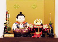 五月人形「聡」徳川兜木目込人形飾り