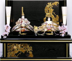 雛人形(ひな人形)収納飾りは東昭齊秀月モリヤ人形店｜コンパクトサイズ