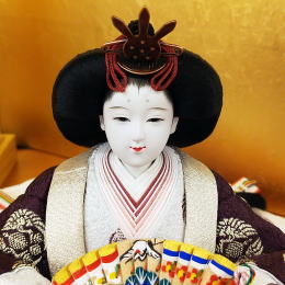 ゆかり 親王飾り みゆき「清鳳」/「熊倉基安」作 [HH-162]/雛人形