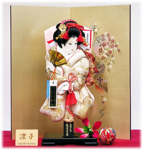 雅 10号[F10-13]/羽子板/東昭齊秀月モリヤ人形店 埼玉県川越市