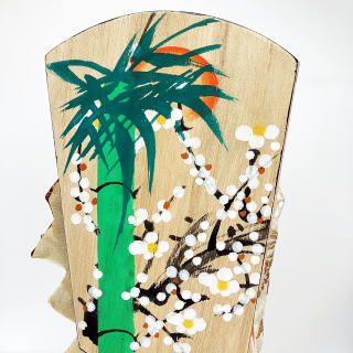 雅 10号[F10-13]/羽子板/東昭齊秀月モリヤ人形店 埼玉県川越市