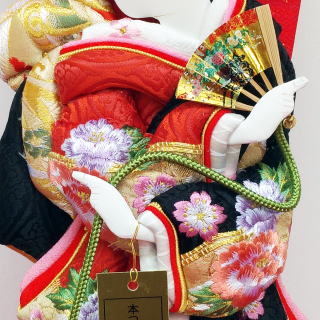 吉祥 10号[F10-15]/羽子板/東昭齊秀月モリヤ人形店 埼玉県川越市